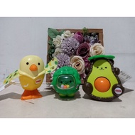 Fisher Price Rattle Toy Food Animals - Children's Toy