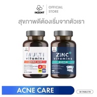 []INZENT [เซตคู่จิ้น] MULIT VITAMINS+ZINC PLUS [A17G]