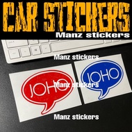 [24 HOURS SHIP] STICKER KERETA JOHOR  DESIGN 3 / CAR STICKER JOHOR JDT