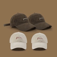 Women's Baseball Cap Women's Cap Embroidered Letter Me Baseball Cap Girls' Cap Boys' Cap Unisex Base