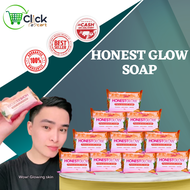 10pcs BUNDLE | Honest Glow | Kojic Papaya Soap |70G Face and Body Whitening soap for men and women