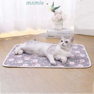 MXMIO Pet Ice Pad, Soft Cartoon Dog Cooling Mat, Teddy Mattress Non-slip Latex Cotton Cats Sofa Mats Travel