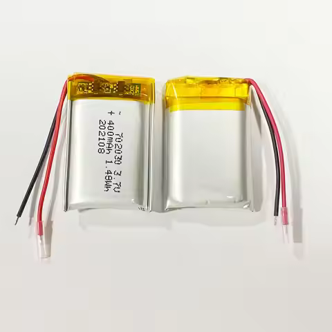 702030 3.7V 400mAh lithium polymer rechargeable battery for toys DIY MP3 GPS PSP DVR remote control 