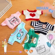 MIHAN Doll Sweater, Cardigan 25/30cm Doll Doll Clothes,  Letter Plush Doll Yellow Duck Cotton Doll C