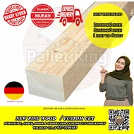 [Ready Stock[ 🌲Kayu Pine Baru 2 x 2🌲 | Pine Wood 2 x 4 | Kayu Beluti | | Kayu Pine Siap Ketam | Kayu Tiang | Kaki Meja