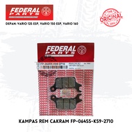 Federal Front Brake Pads FP-06455-K59-2710 Vario 125 ESP Vario 150 ESP Disc