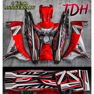 Tem Sirius Y11ZR Xanh Đen Và Đỏ Đen Mẫu Mới - ND STICKERS