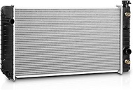 M-AUTO Aluminum Factory Style Radiator Replacement for 1988 1989 1990 S10 Blazer Pickup S15 Jimmy Pi
