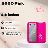 Hot Sale Bara 2660 Non-Smartphone Flip Cover Elderly Phone2G Button Machine Spare Part for Export