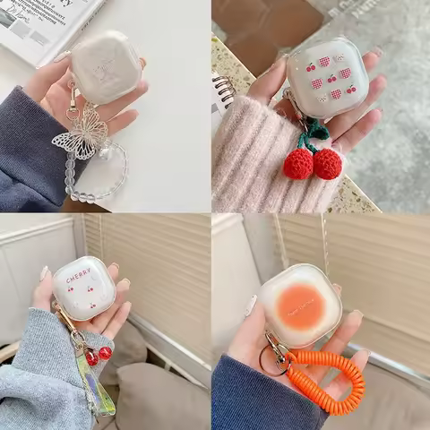 Case For Samsung Galaxy Buds FE Buds Pro Buds2 Protective Earphone Cover For Samsuing Galaxy Buds Li