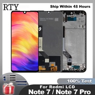 【Free Shipping】100% ทดสอบจอแอลซีดีต้นฉบับสำหรับ Xiaomi Redmi Note 7จอแสดงผล LCD M1901F7H Touch Scree