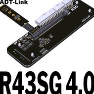 M.2 NVMe edge to PCIe x16 connector ADT PCIe x16 to M.2