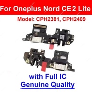 USB Charging Jack Dock Board For Oneplus 1+ Nord CE2 Nord CE2 Lite Charger Port Connector Flex Cable