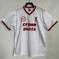 1985-86 Liverpool Vintage Jersey Away Secondd Retro Soccer Jersey