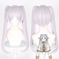 วิกผมอะนิเมะฟรีเรนไม้เท้าคอสเพลย์ Frieren จาก Beyond Journey: วิกผมคอสเพลย์ Frieren จาก Beyond Journ