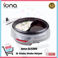 Iona 5L (Yuan Yang Pot) Shabu Shabu Hotpot/Steamboat GLS189 | GLS 189 (1 Year Warranty)