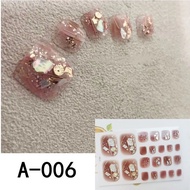 Foot Stickers Manicure Stickers Nail Stickers Nail Stickers Nail Stickers Long-Lasting 3d Toenail Stickers Patches Foot Stickers Manicure Stickers Nail Stickers Nail Stickers Manicure Stickers Full Stickers Waterproof Long-Lasting 3d Toenail Stickers Patc