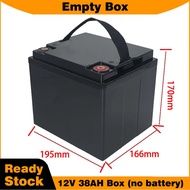 Empty Case for 12V 38AH Glue-sealing Type Lithium-ion battery box for solar system storage box 12.8V