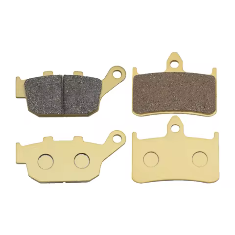 Front and rear brake pad kit for HONDA CB250 CB250F Hornet NSR CB 250 NSR250 NSR250 NSR250R NT400 NT