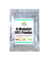 100-1000g mannitol powder D-Mannitol powder diuretic effect tissue dehydration sugar substitute trea