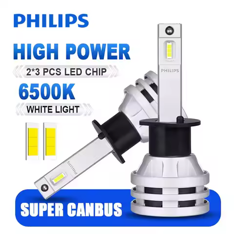 2PCS Philips H7 Led Headlight Ultinon Essential 6000K G2 H1 H4 H11 H8 H9 9005 HB3 9006 HB4 9012 HIR2