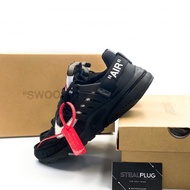 Nike Off-White Presto "Black" Retro Mesh Low Sneakers Jogging Basketball Casual Running Shoes Sports Leisure Training