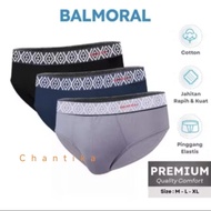 Balmoral Premium Men's CD CD. A. 022 Cotton Brief Box - 3pcs