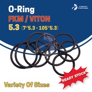 5.3 [7-105] FKM O Ring Rubber FKM O Ring Rubber Ring O Ring Gasket Sealing O Ring