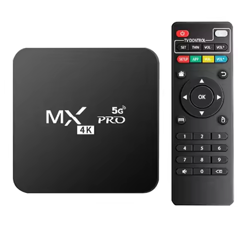 Android 12.0 Smart TV Box 2.4G 5G Dual WIFI BT5.2 4K HD Media Player 1GB 8GB Set Top Box RK3228A Qua