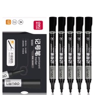 Deli Marker Pen Black Ink Thick Tip Marker Pen Oily Pen Marker Pen Marker Express Marker Pen T