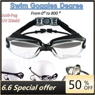 JA3 Swim Goggles Degree / Anti Fog + UV Shield / Adult & Children Swimming Goggle / SG Seller