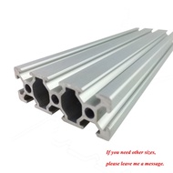 1PCS 2060 T Slot Aluminum Profile Extrusion 100-800mm Length European Standard Anodized Linear Rail 