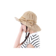 TRAX SHOP 3 COLOR CORUS UV CUT HAT Wheat Hat Wara Hat La