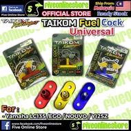 TAIKOM RACING Universal Fuel Cock Racing Alloy Fuel Cock Minyak Yamaha LC135 Y125Z EGO NOUVO EGO LC 