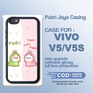 Latest Vivo V5 V5S Case Cute Dino Case V5 V5S Hardcase Softcase Glossy