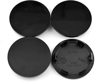 67.4mm(2.65in)/60.9mm(2.4in) Car Wheel Center Caps Black Set Of 4 For Blazer(1995-2005) S10(1995-200