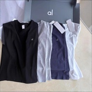 ALO Summer Slim-Fit Rounded Neck Women's Breathable Casual T-Shirt