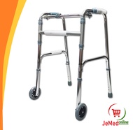 Adult Walker with Wheels Adult Walker Adjustable Walker Foldable Walker Walking Aid Wheelchair Rollator Walker Standard Wheelchair