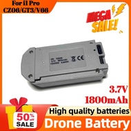1800mAh 3.7V Replacement Drone Battery For i1 Pro/CZ06/GT3/V66 RC Quadcopter Accessory Parts Recharg