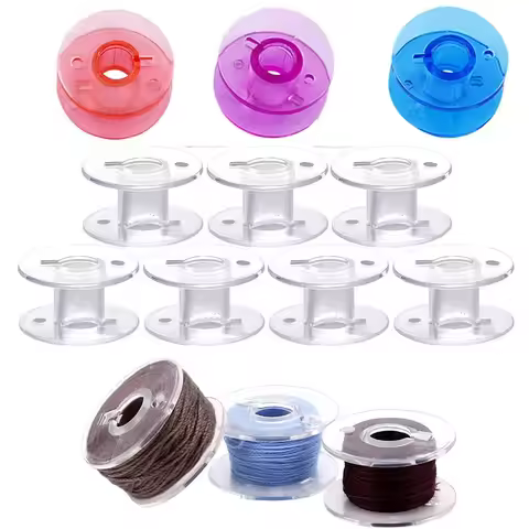 Empty Bobbins Spools Sewing Machine Bobbin for Brother Singer Kenmore Janome Sewing Machine Home Sew
