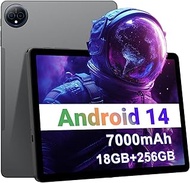 FOSSiBOT Tab12 4G LTE Android Tablet 10.95 Inch, FHD 2K IPS 18GB (6+12) + 256GB + 1TB TF Card, Andro