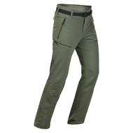 QUECHUA MEN'S WARM WATER-REPELLENT SNOW HIKING TROUSERS - SH500 MOUNTAIN