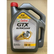 CASTROL SEMI 5W-30 4LITERS ENGINE OIL MINYAK HITAM 4L 5W30 5 30 5-30 5W 30