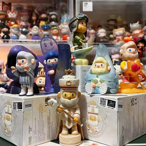 Genuine Finding Unicorns Farmer Bob 11th Generation Felling You Series Blind Box Collectible Model T