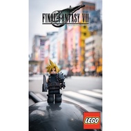 LEGO minifigure FINAL FANTASY VII FF7 FFVII Cloud Strife REBIRTH REMAKE