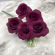 Bunga Rose OF Artificial / Bunga Artificial / Bunga Plastik / Bunga Dekorasi / Dekorasi Pernikahan /