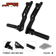 ที่รองเท้าท้ายรถมอเตอร์ไซค์2ชิ้นสำหรับทาลาเรียต่อย MX3 MX4อุปกรณ์เสริม MX5และอะไหล่