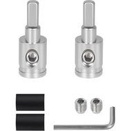 2PCS Heavy-Duty Car Stereo Audio Wire Reducer - 4 Gauge to 8 Gauge for Amp Input, AWG Pin Power & Gr