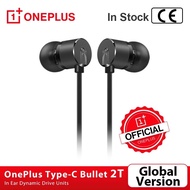 OnePlus Type-C Bullets Earphone 2T Bullets 2 T InEar Dynamic Drive Units 1.15m For Oneplus 8 Pro Nor
