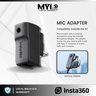 Insta360 & Insta360 X4 & X3 & One X3 & Insta360 One X2 Mic Adapter (Vertical Version)